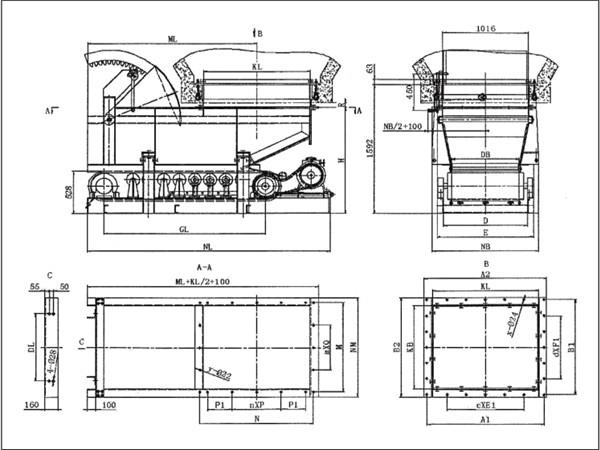扇形閥門帶式（甲帶）給料機(jī)的承載能力較強(qiáng)、噪音低、整機(jī)使用壽命長